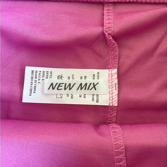New Mix Pleated Pink Skort - Picture 5 of 7
